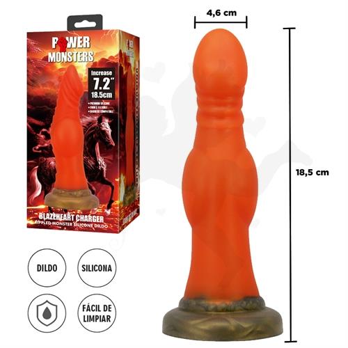 Monster Blazeheart Charger - dildo con sopapa